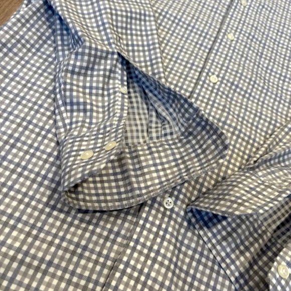 Pronto Uomo Non-Iron Long Sleeve Shirt - Men’s Large (EUC) - Picture 6 of 7